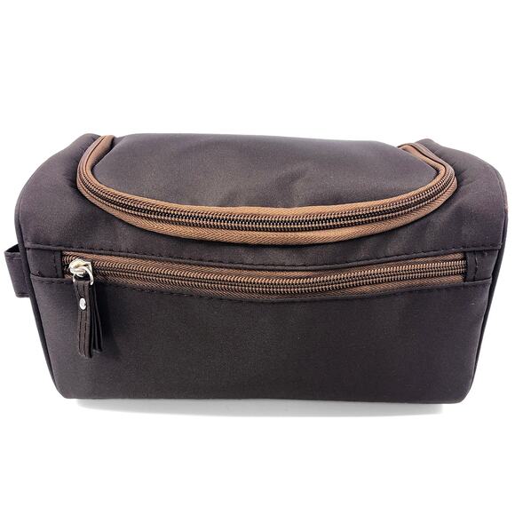 Nylon Toiletry Bag | Coffee - Picture 1 of 3